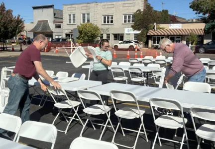 Oktoberfest today in downtown IM